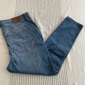 Madewell 10" High-Rise Skinny Crop Jeans Size 14W